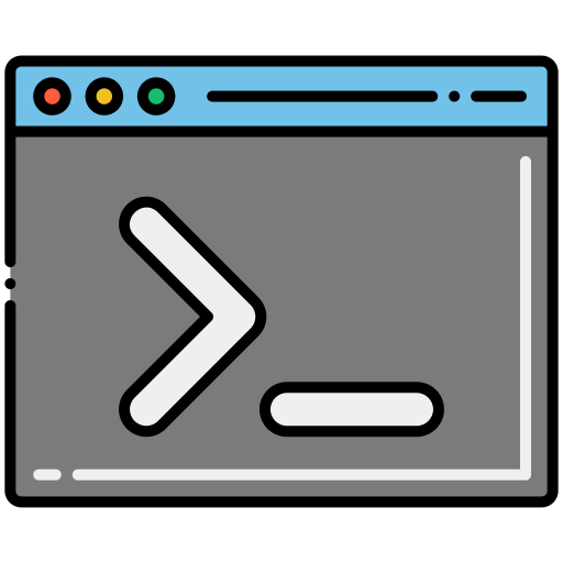 Command line Flaticons Lineal Color icon