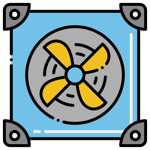 Cooling system Flaticons Lineal Color icon