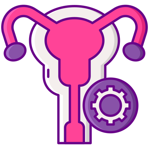 sistema reproductivo Flaticons Lineal Color icono