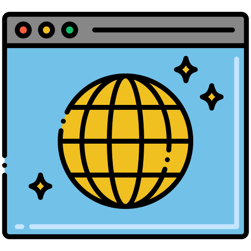 웹 인터페이스 Flaticons Lineal Color icon