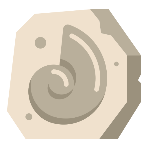 化石 Flaticons Flat icon