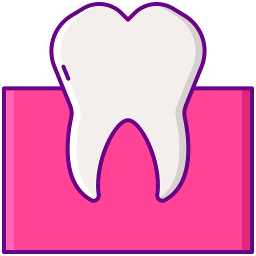 Tooth Flaticons Lineal Color icon