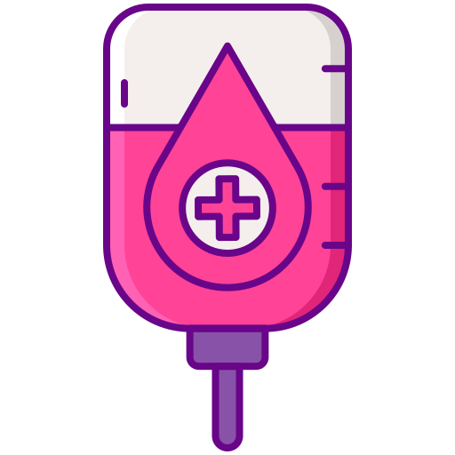 transfusion Flaticons Lineal Color Icône