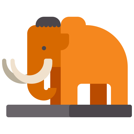 mamut Flaticons Flat icono