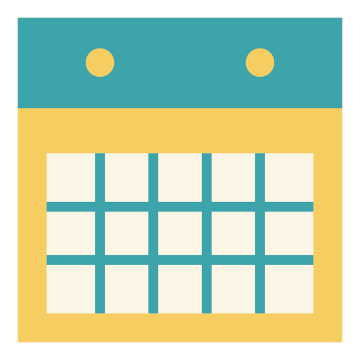 kalender Good Ware Flat icoon