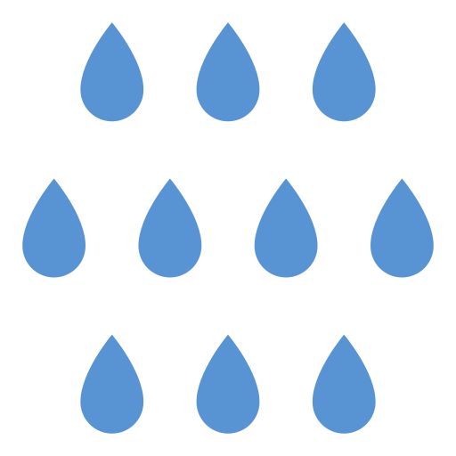 Raindrop Good Ware Flat icon