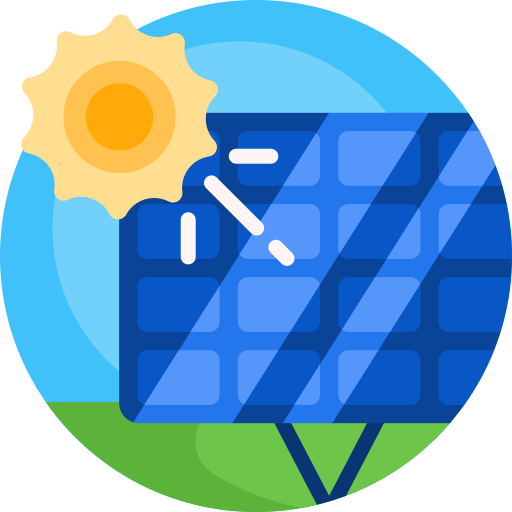 太陽光エネルギー Detailed Flat Circular Flat icon