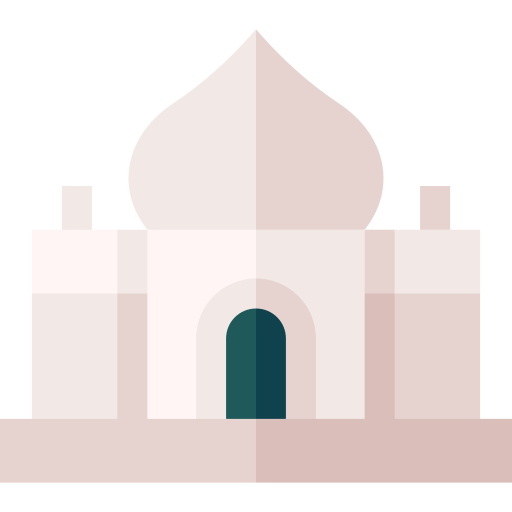 Świątynia Basic Straight Flat ikona