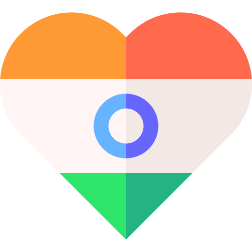 Heart Basic Straight Flat icon