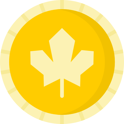 kanadischer dollar Special Flat icon