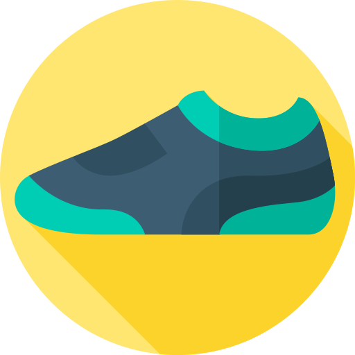 scarpe da ginnastica Flat Circular Flat icona