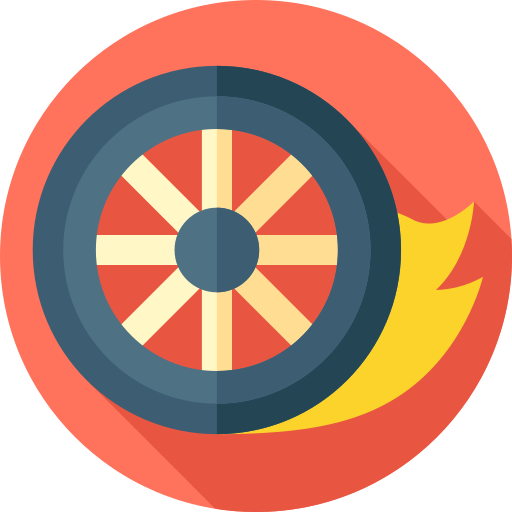 빠른 Flat Circular Flat icon