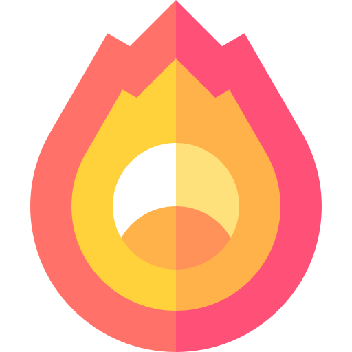 fuego Basic Straight Flat icono