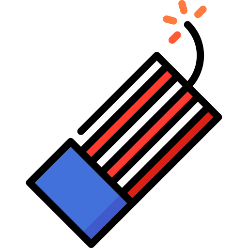 Firecracker Special Lineal color icon