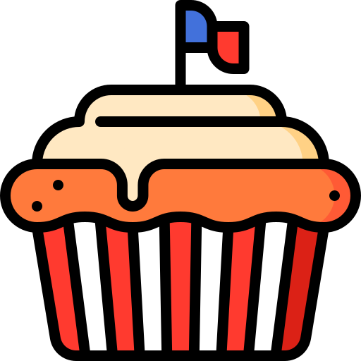 Cupcake Special Lineal color icon