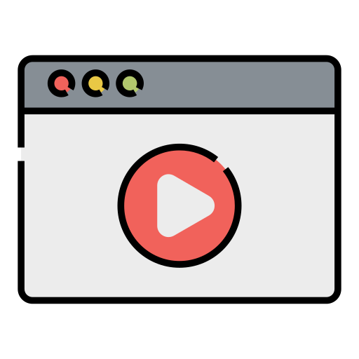 media player Generic Outline Color icona