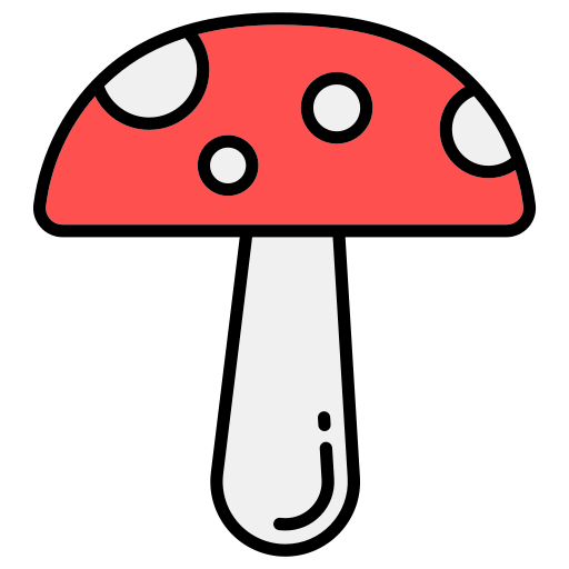 fungo Generic Outline Color icona