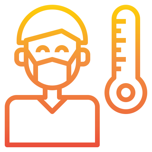 thermometer Catkuro Gradient icon