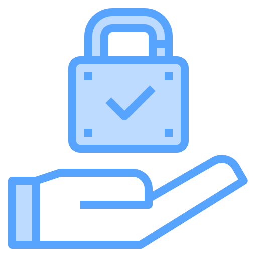 Security lock Catkuro Blue icon