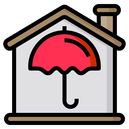 Home security Catkuro Lineal Color icon