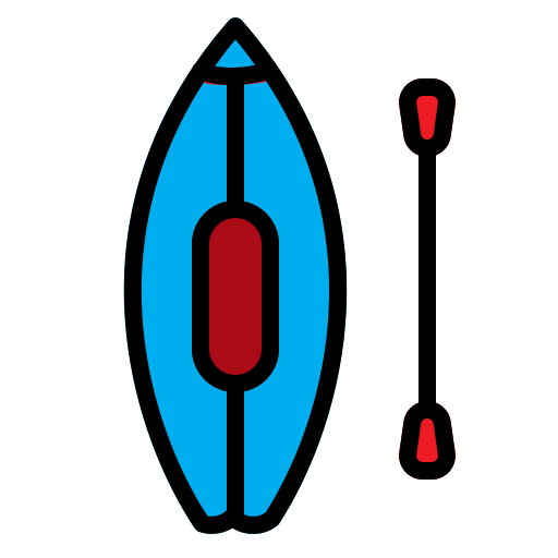 카누 Generic Outline Color icon