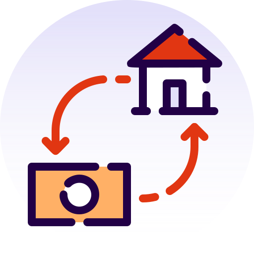 Mortgage Generic Fill & Lineal icon