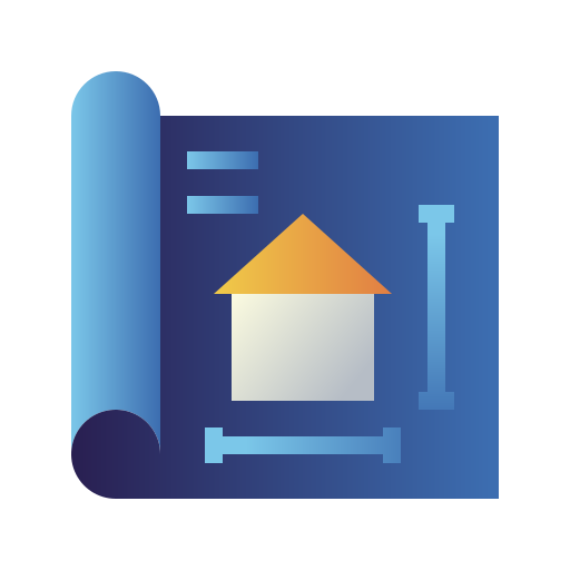 plano Generic Flat Gradient icono