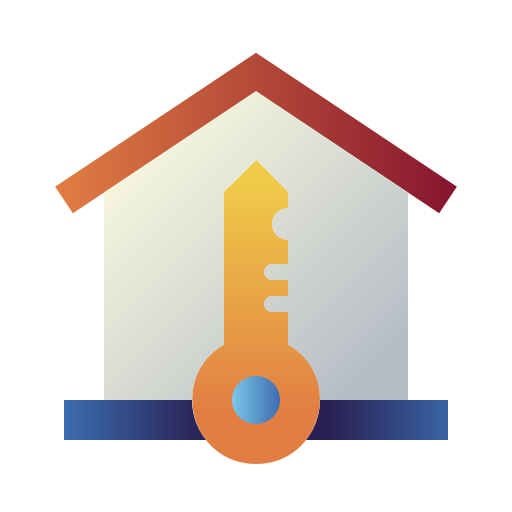 家の鍵 Generic Flat Gradient icon