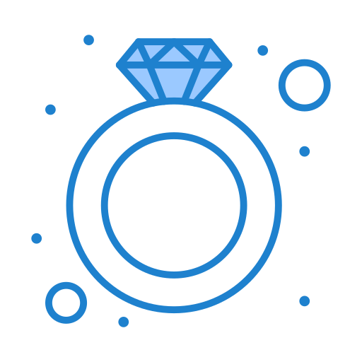 bague de diamant Generic Blue Icône