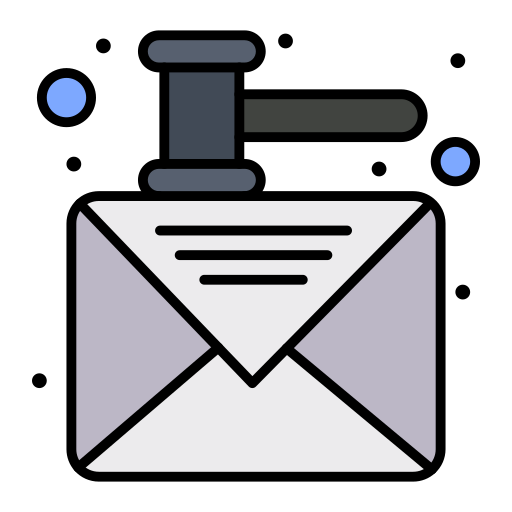 email Flatart Icons Lineal Color Icône