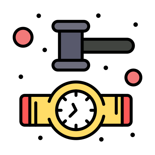 reloj de pulsera Flatart Icons Lineal Color icono