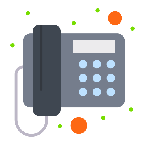 Telephone Flatart Icons Flat icon