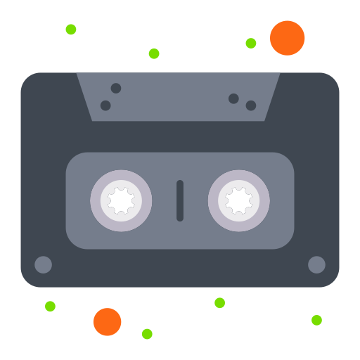 kassette Flatart Icons Flat icon