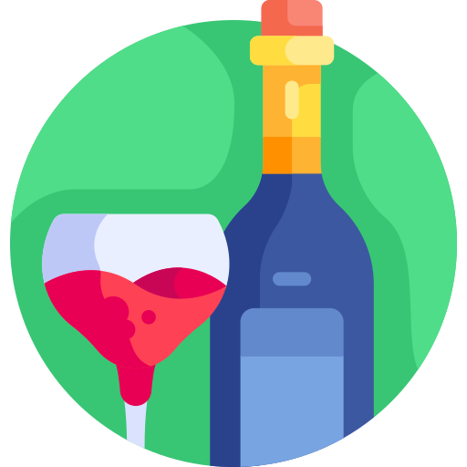 wein Detailed Flat Circular Flat icon