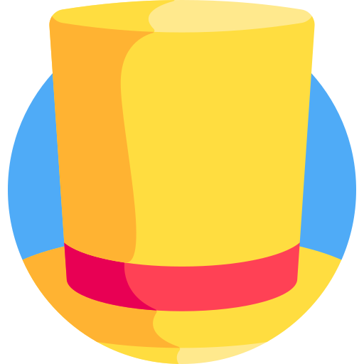 sombrero de copa Detailed Flat Circular Flat icono