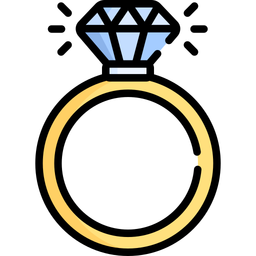 anello di diamanti Special Lineal color icona