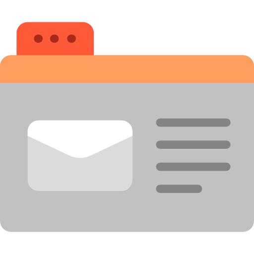 Mail Special Flat icon