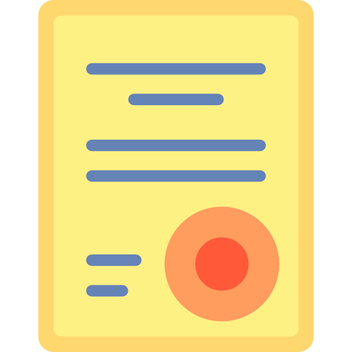 Document Special Flat icon