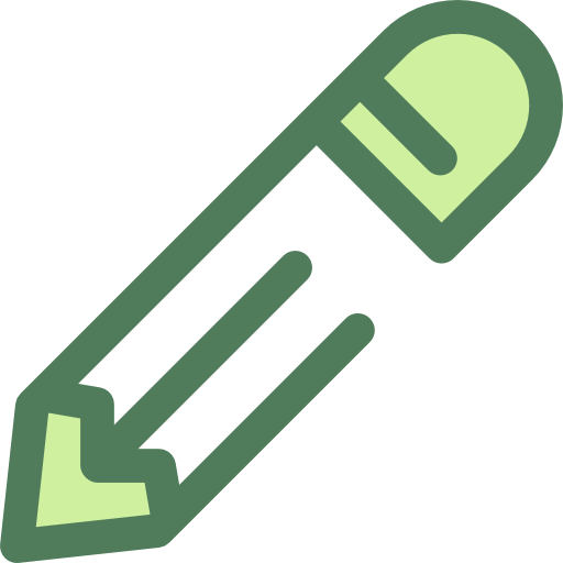 Writing Monochrome Green icon