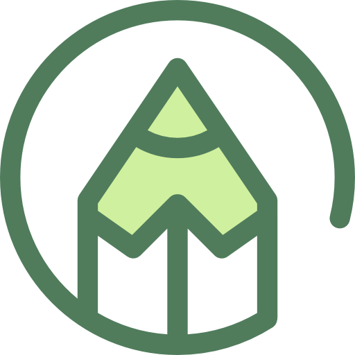 schrijven Monochrome Green icoon