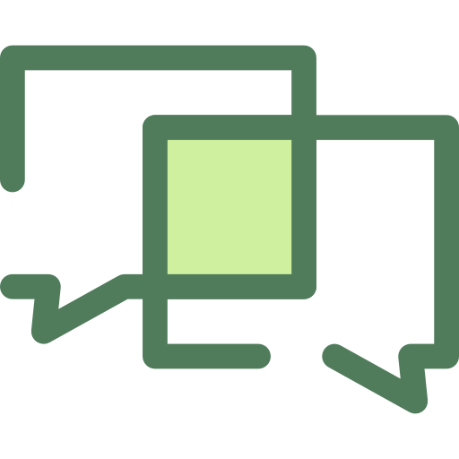 Разговор Monochrome Green иконка