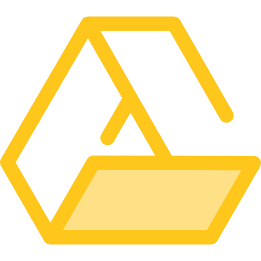 ドライブ Monochrome Yellow icon