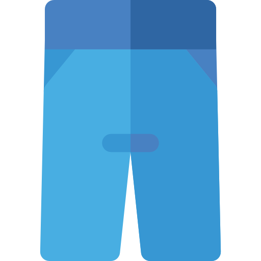 jeans Basic Rounded Flat icon