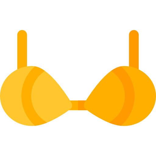 ブラジャー Basic Rounded Flat icon