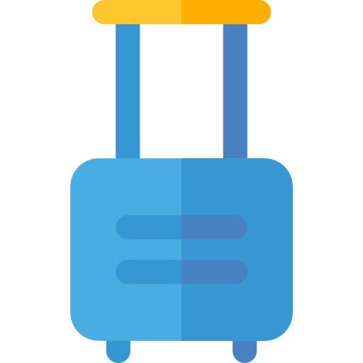 maleta Basic Rounded Flat icono