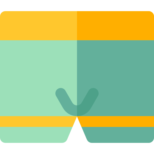 bokserki Basic Rounded Flat ikona