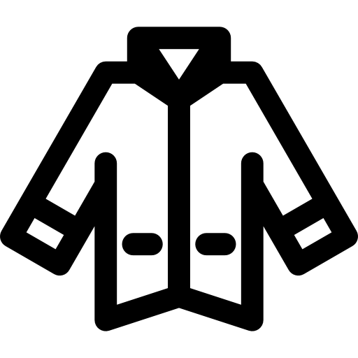 トレンチコート Basic Rounded Lineal icon