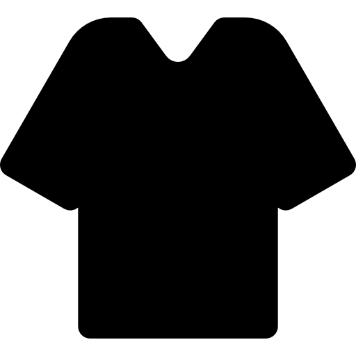 camisa Basic Rounded Filled Ícone