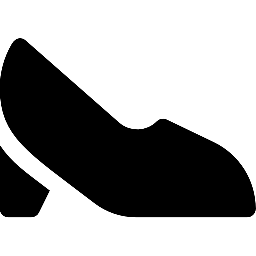 High heel Basic Rounded Filled icon