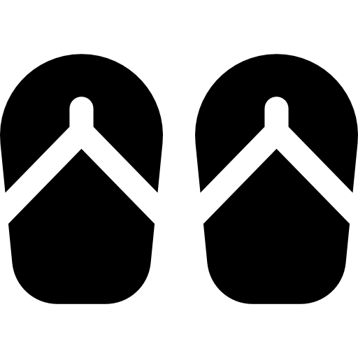 Slippers Basic Rounded Filled icon